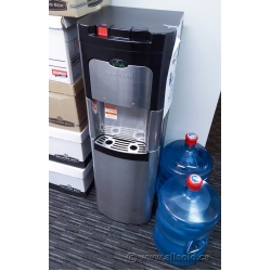 Viva Self Cleaning Black and Stainless Steel Water Cooler